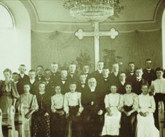 157. Konfirmationskort från Bönemåla. Omkring 1907- 1908 (Nancy)