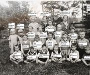 Ekvik skola ca 1939-40 Okänd klass 
