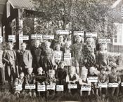 Skedshult skola 1947-48 Klass 3-6 