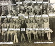 Snötomta skola 1948-49 Klass 3-7 