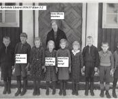 Ukna kyrkskola 1934-35 Klass 1-2