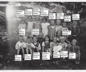 Ukna kyrkskola 1938-39 Klass 1-2 