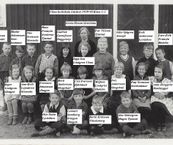 Ukna kyrkskola 1939-40 Klass 1-2 