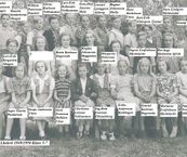 Ukna kyrkskola 1949-50 Klass 5-7 