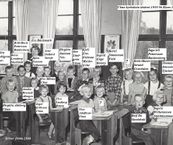 Ukna kyrkskola 1955-56 Klass 1 