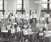 Ukna kyrkskola 1955-56 Klass 1 