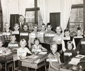 Ukna kyrkskola 1955-56 Klass 5 