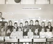 Ukna kyrkskola 1959-60  Klass 2-3